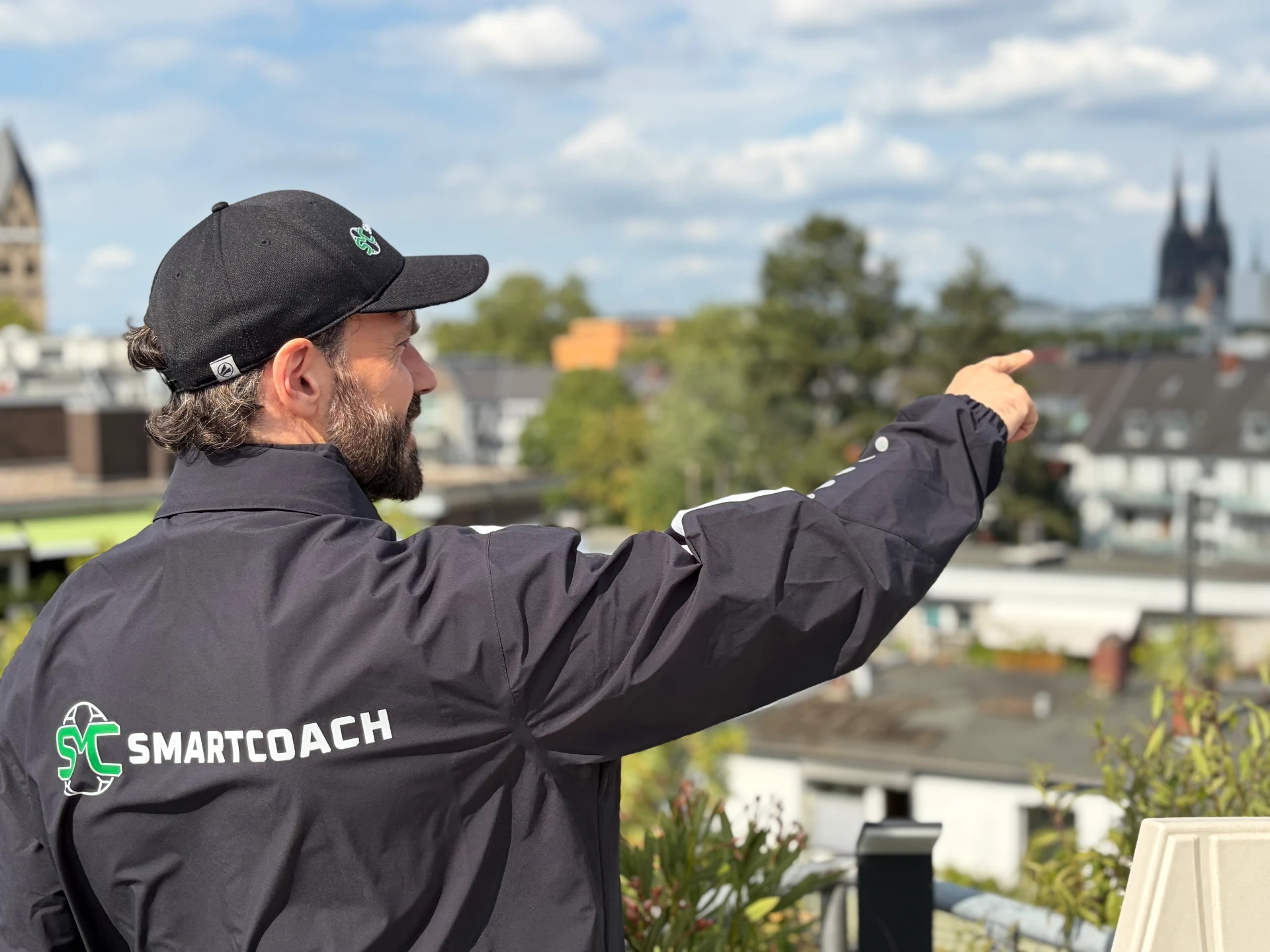 SMARTCOACH Trainingstrikots in der Kabine