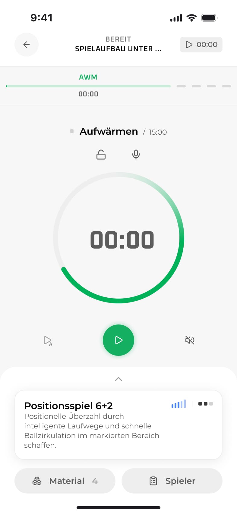 SMARTCOACH App – Trainings-Timer