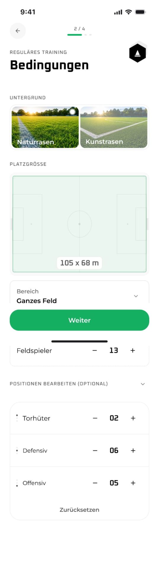 SMARTCOACH App – Bedingungen